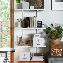 Box Lasche Schmal Weiß -Heimtextilien Geschäft 300280 13349