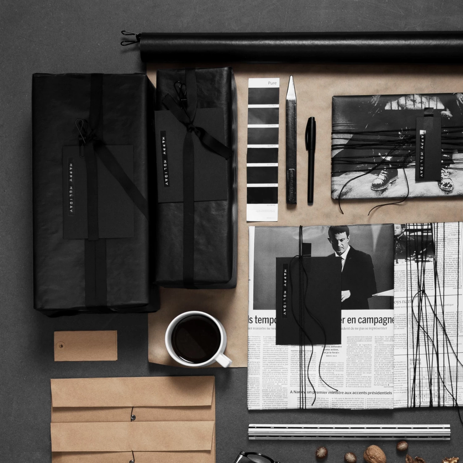 Packpapier Schwarz 5 Packpapier Schwarz – Bild 3