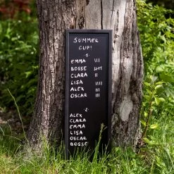 Schreibtafel 20x60cm Schwarz -Heimtextilien Geschäft 300706 27251