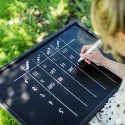 Schreibtafel 40x60cm Schwarz -Heimtextilien Geschäft 300707 27577