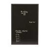 Schreibtafel 40x60cm Schwarz -Heimtextilien Geschäft 300707 4749