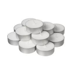 Teelichter Groß Stearin 12er-Pack