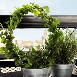 Blumentopf Ø 20 Cm Zink -Heimtextilien Geschäft 301367 16660