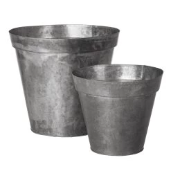 Blumentopf Ø 20 Cm Zink -Heimtextilien Geschäft 301367 5171