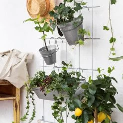 Blumentopf Zink Ø 15 Cm -Heimtextilien Geschäft 301788 12981