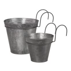 Blumentopf Zink Ø 15 Cm -Heimtextilien Geschäft 301788 5170