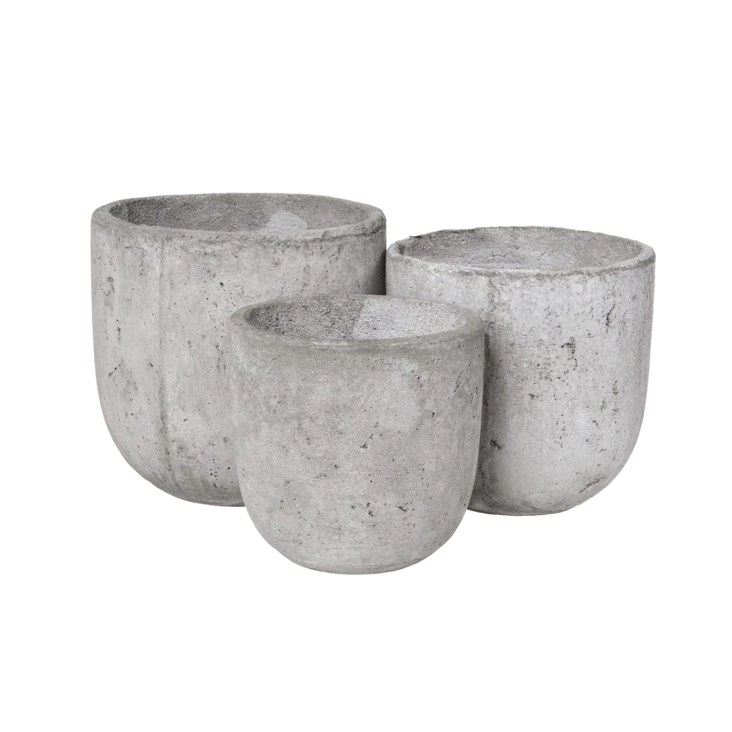 Blumentopf Beton Rund Ø19cm 4 Blumentopf Beton Rund Ø19cm – Bild 2