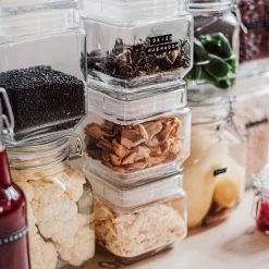 Glasdose Rechteckig 1,6L 13 Glasdose Rechteckig 1,6L -Heimtextilien Geschäft 302361 35006