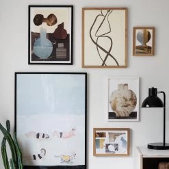 Bilderrahmen 50x70 Cm Schwarz -Heimtextilien Geschäft 370029 16537