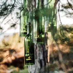 Hängeleuchte Flasche Grün 7 Hängeleuchte Flasche Grün -Heimtextilien Geschäft 370691 34711