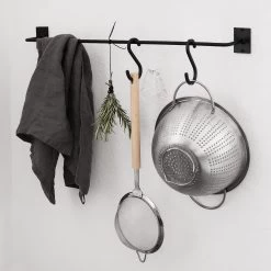 S-Haken Eisen 14 Cm Schwarz -Heimtextilien Geschäft 371434 13413