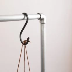 S-Haken Eisen 14 Cm Schwarz -Heimtextilien Geschäft 371434 20983