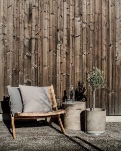 Hocker Beton Rund -Heimtextilien Geschäft 371965 38836