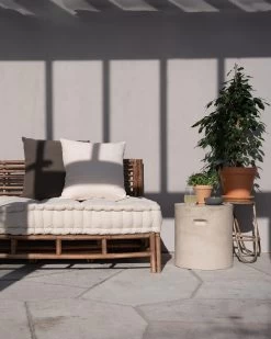 Hocker Beton Rund -Heimtextilien Geschäft 371965 38838