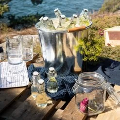 Flasche Patentkorken 5 Cl Schwarzer Ring -Heimtextilien Geschäft 372180 16753 1