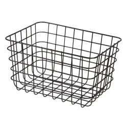 Korb Draht Klein Schwarz