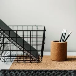 Korb Draht Groß Schwarz -Heimtextilien Geschäft 372182 35543 1