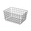 Korb Draht Groß Schwarz -Heimtextilien Geschäft 372182 7180 2