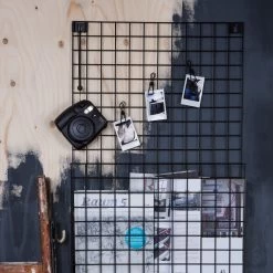 Aufbewahrungssystem Gitter Schwarz -Heimtextilien Geschäft 372183 12577