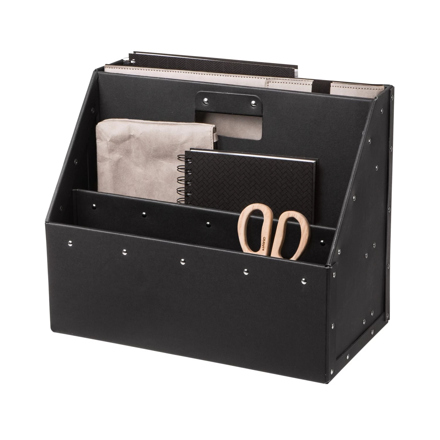 Schreibtisch-Organizer Tragbar Graphit 5 Schreibtisch-Organizer Tragbar Graphit – Bild 3