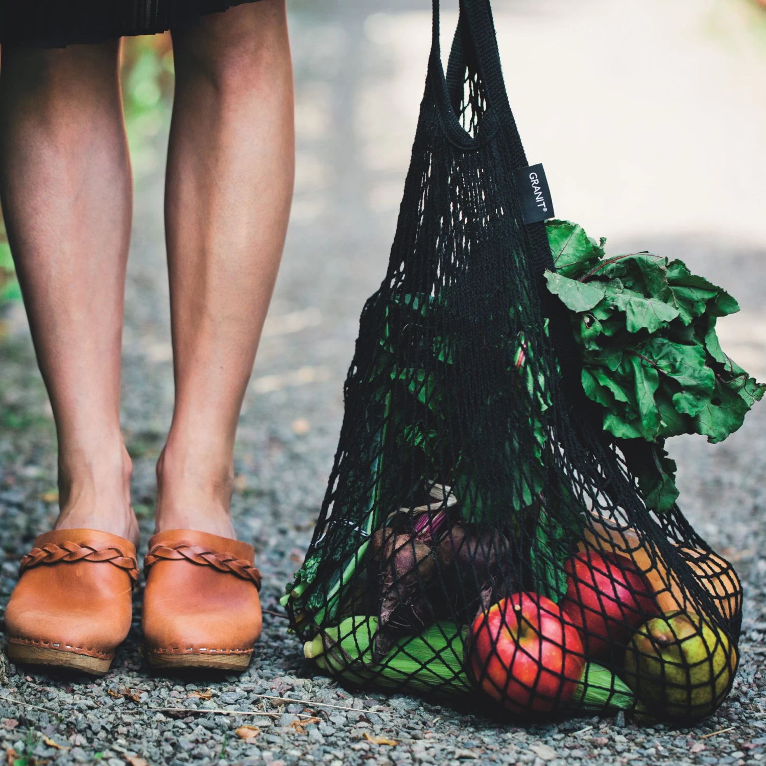 Netztasche Schwarz 4 Netztasche Schwarz – Bild 2