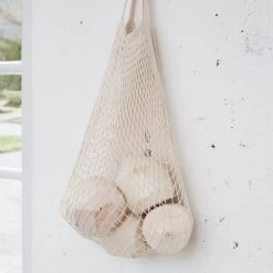 Netztasche Groß Natur -Heimtextilien Geschäft 372452 12610