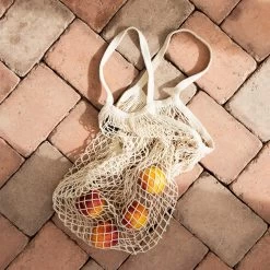 Netztasche Groß Natur -Heimtextilien Geschäft 372452 12957