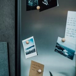 Magnet Holz Rund 6er-Pack -Heimtextilien Geschäft 372558 28800