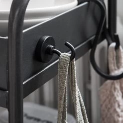 Haken Magnet Schwarz -Heimtextilien Geschäft 372607 14724