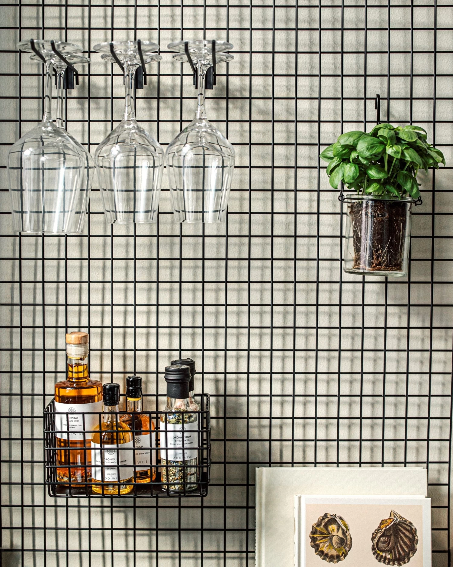 Aufbewahrungssystem Gitter Regal 7 Aufbewahrungssystem Gitter Regal – Bild 5