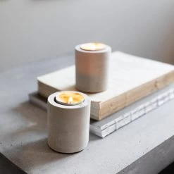 Kerzenständer Beton Klein -Heimtextilien Geschäft 373099 21322