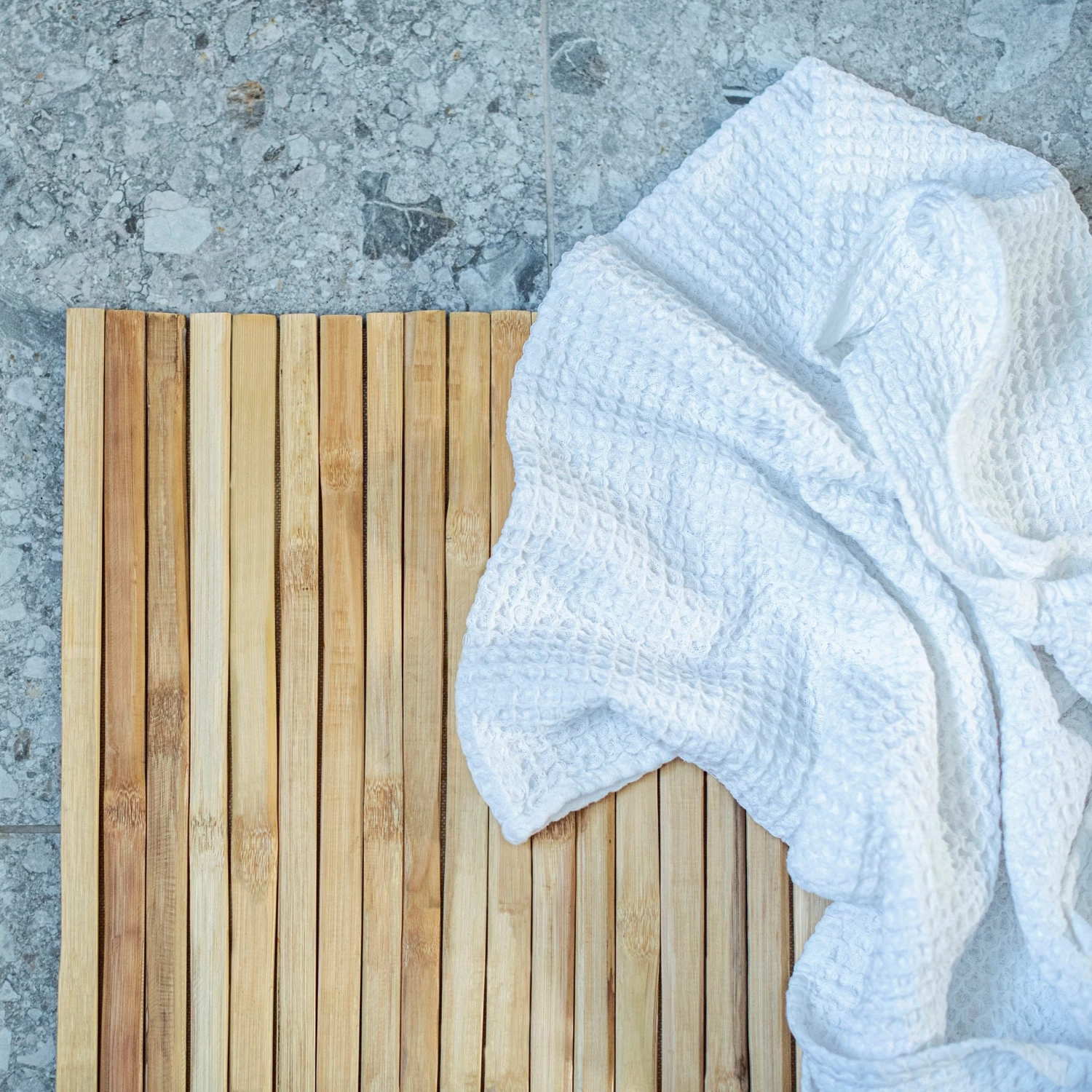 Handtuch Baumwolle Groß Weiß 6 Handtuch Baumwolle Groß Weiß – Bild 4