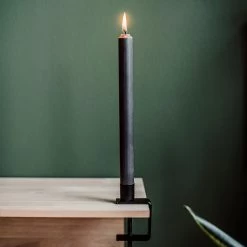 Kerze Stearin Grau -Heimtextilien Geschäft 374265 29423