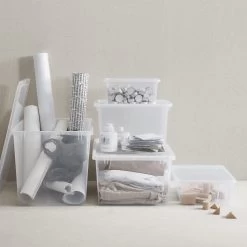 Box Plastik Stapelbar 20 L -Heimtextilien Geschäft 374270 16979