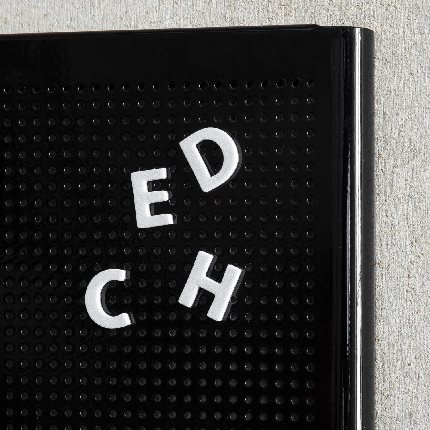 Magnetbuchstaben Weiß 4 Magnetbuchstaben Weiß – Bild 2