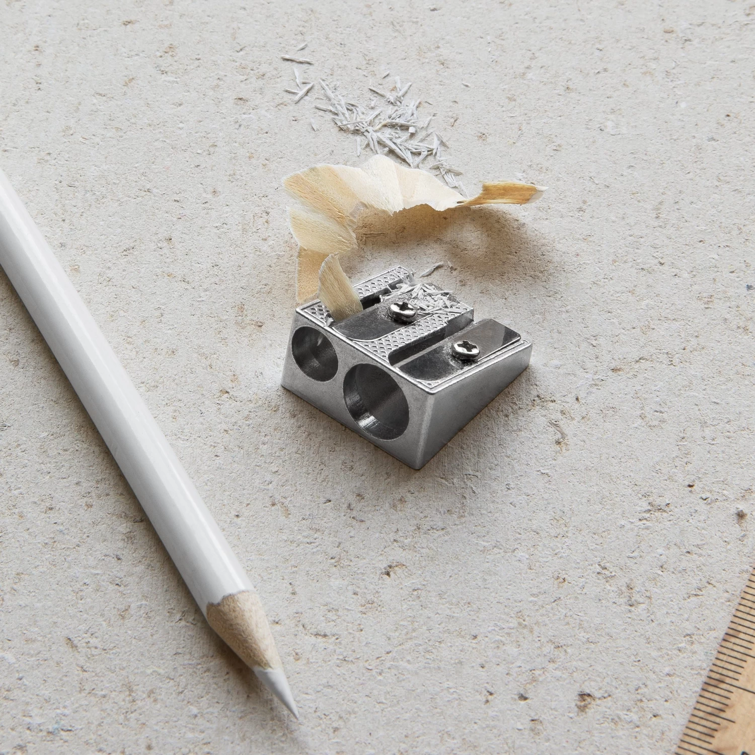 Spitzer Doppelt Aluminium 4 Spitzer Doppelt Aluminium – Bild 2