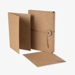 Karte Umschlag 10er-Pack Kraftpapier