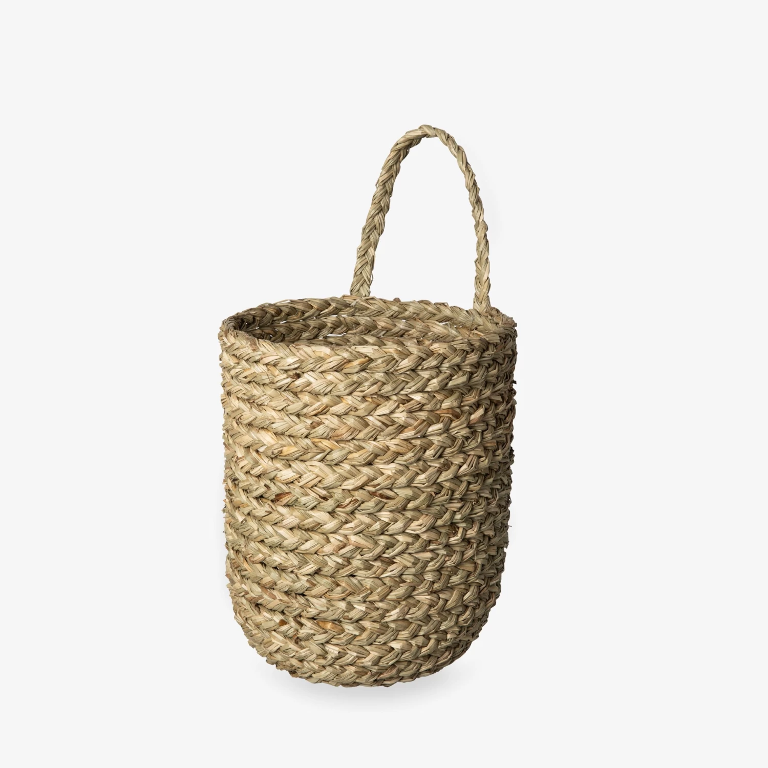 Wandkorb Rund Seegras 3 Wandkorb Rund Seegras