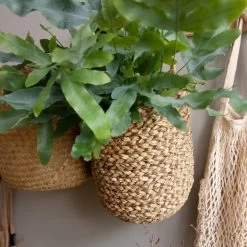 Wandkorb Rund Seegras 7 Wandkorb Rund Seegras -Heimtextilien Geschäft 374940 21465