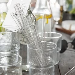 Strohhalm Glas 4er-Pack -Heimtextilien Geschäft 375179 15048 3