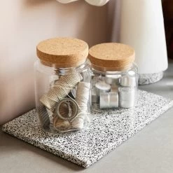 Glasgefäß Korkdeckel Klein -Heimtextilien Geschäft 375278 20949 1