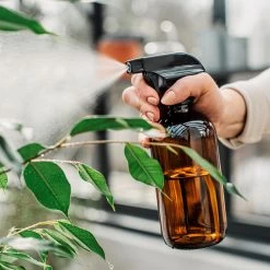 Sprühflasche Glas Braun -Heimtextilien Geschäft 375322 33613