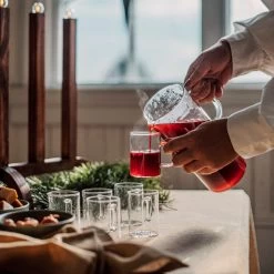 Karaffe Glas Transparent 1 Liter -Heimtextilien Geschäft 375519 30325