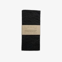 Geschirrtuch 2er-Pack Schwarz