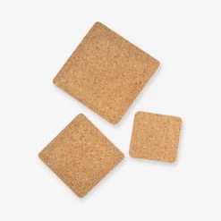Untersetzer Kork 3er Pack -Heimtextilien Geschäft 376227 21406