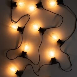 Lichterkette 10 LED Schmal Kabel -Heimtextilien Geschäft 376317 21871
