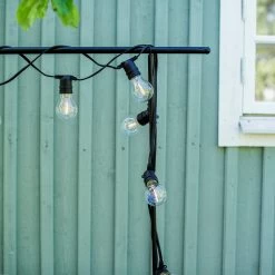 Lichterkette 10 LED Schmal Kabel -Heimtextilien Geschäft 376317 27553