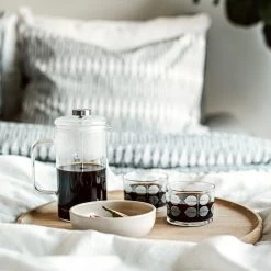 Kaffeepresse Transparent 0,75 L -Heimtextilien Geschäft 400074 34111