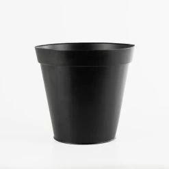 Krug Metall Ø 20cm Schwarz