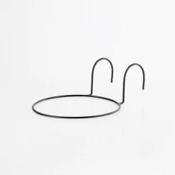 Aufhängung Blumentopf Metall Ø 20 Cm Schwarz